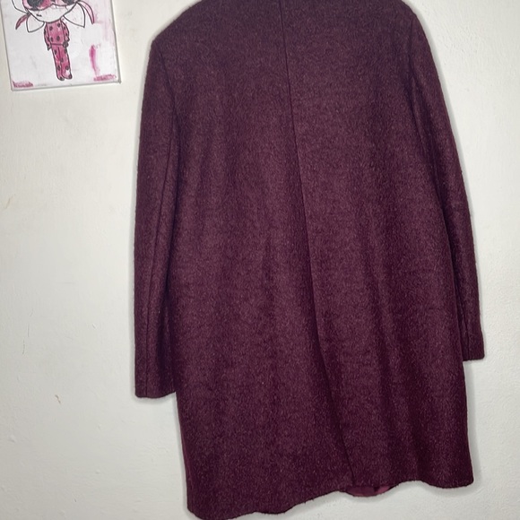 Marc New York Paige coat in pressed boucle wool blend, size 14 - Picture 8 of 16